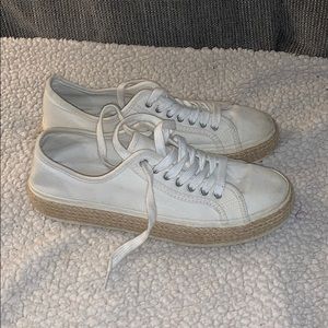White sneakers